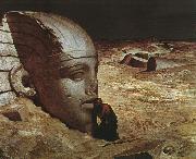 Ehilu Vedder Listening to the Sphinx china oil painting artist